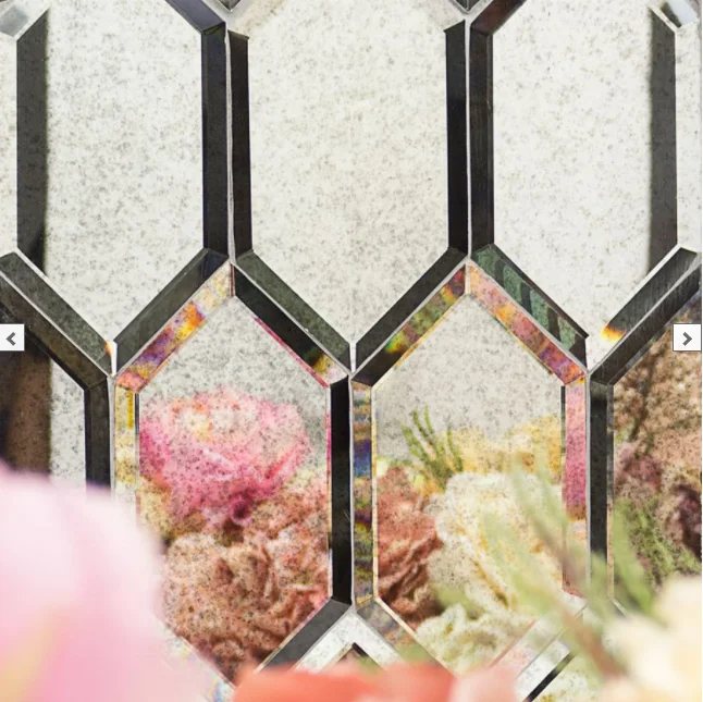 Bathroom tile board wall decorative glass bricks