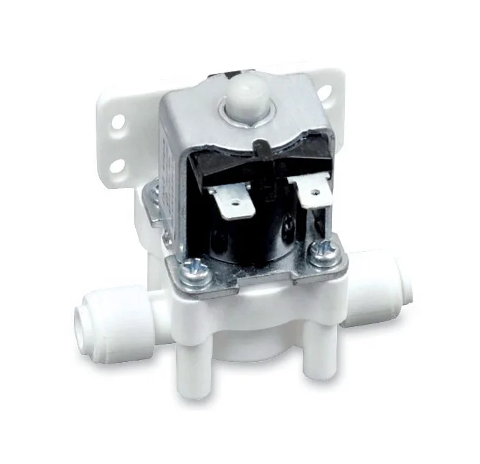 Cnkb FPD-360R11 нормально открытый пластиковые фильтр для воды электромагнитный клапан DC12V, 24 В, 36 В, 1/4 'соединение шланга с дюйм сертификат NSF