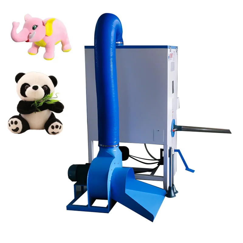 Multi-model toy doll filling machine PP cotton filling plush toys special cotton filling machine