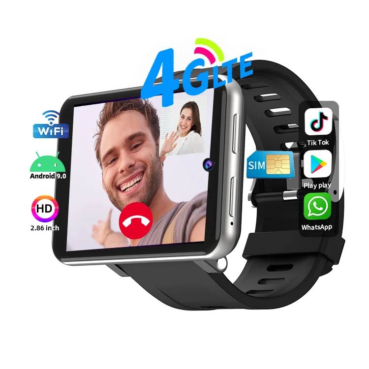 2023 hot selling smart watch SDK light custom OEM ODM projects  DM100 smartwatch with camera oled 4g smartwatch phone Android