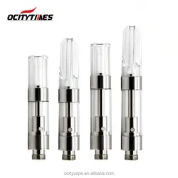 US 1ml empty 510 Thread Vape Cartridge Ceramic Cbd tank Cartridge Plastic cartridge