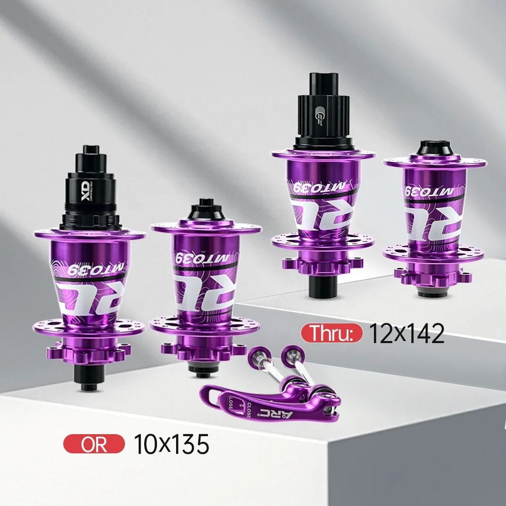 MT - 039F / R HG 8 9 10 11s 32 Holes Aluminum Alloy  Bicycle Hub 2023 New Rainbow Mountain Bike Hub ARC 6 Pawls MTB Hubs