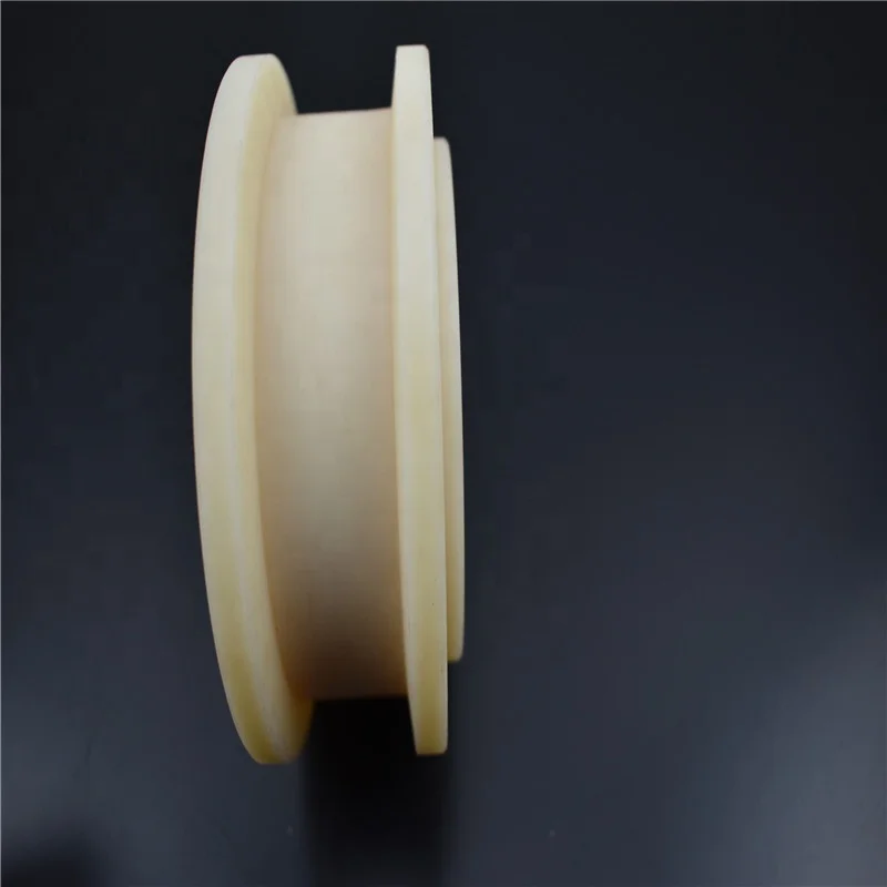 Nylon PA6G polishing wheels   /Pulley roller  /drive wheel