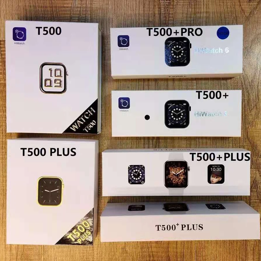 
2021 T500 T500+ Plus Pro Smartwatch Bracelet Reloj Smart Watch Heart Rate Monitor Band Blood Pressure for Android & IOS 