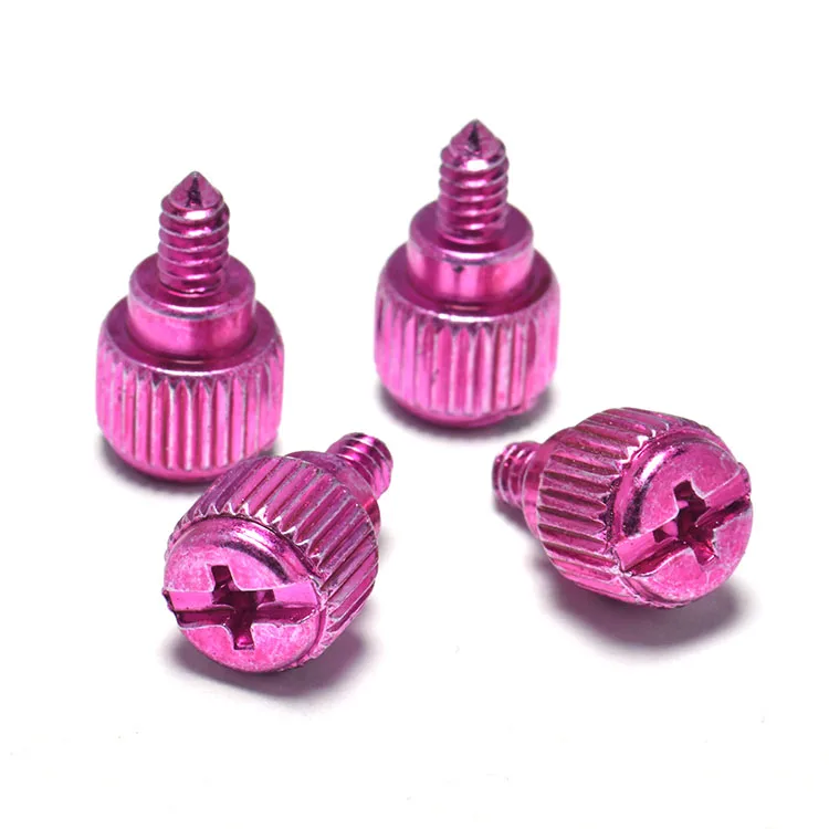 Wuxi Hanjie Supply Cheap Price Carbon Steel Phillips Cheese Head Thumb Screw Knurled