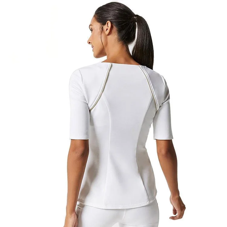 Индивидуальные высококачественные костюмы современного типа с коротким рукавом, униформа медсестры, облегающие Медицинские костюмы-скрабы