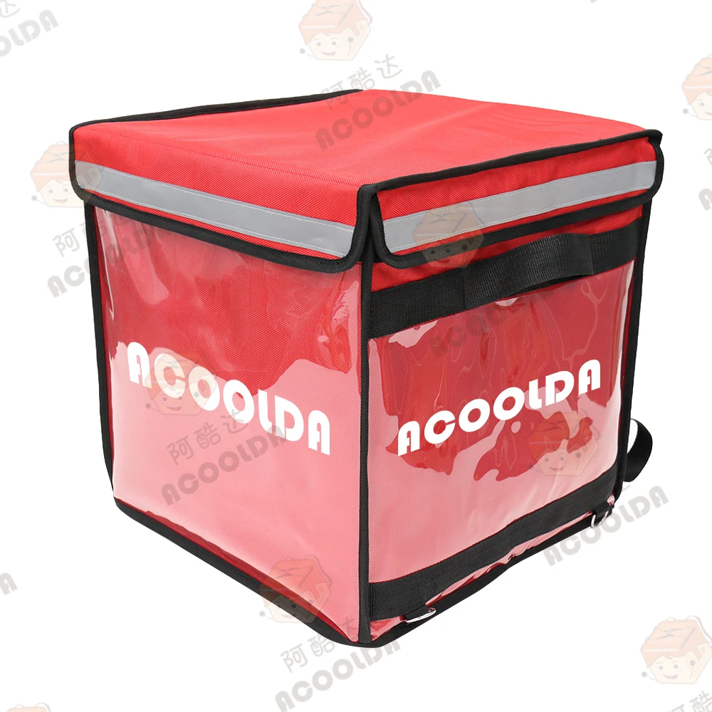 High Quality Customized  bag Insulated Food Delivery Bag cooler box for motorcycle backpack fast food delivery bag