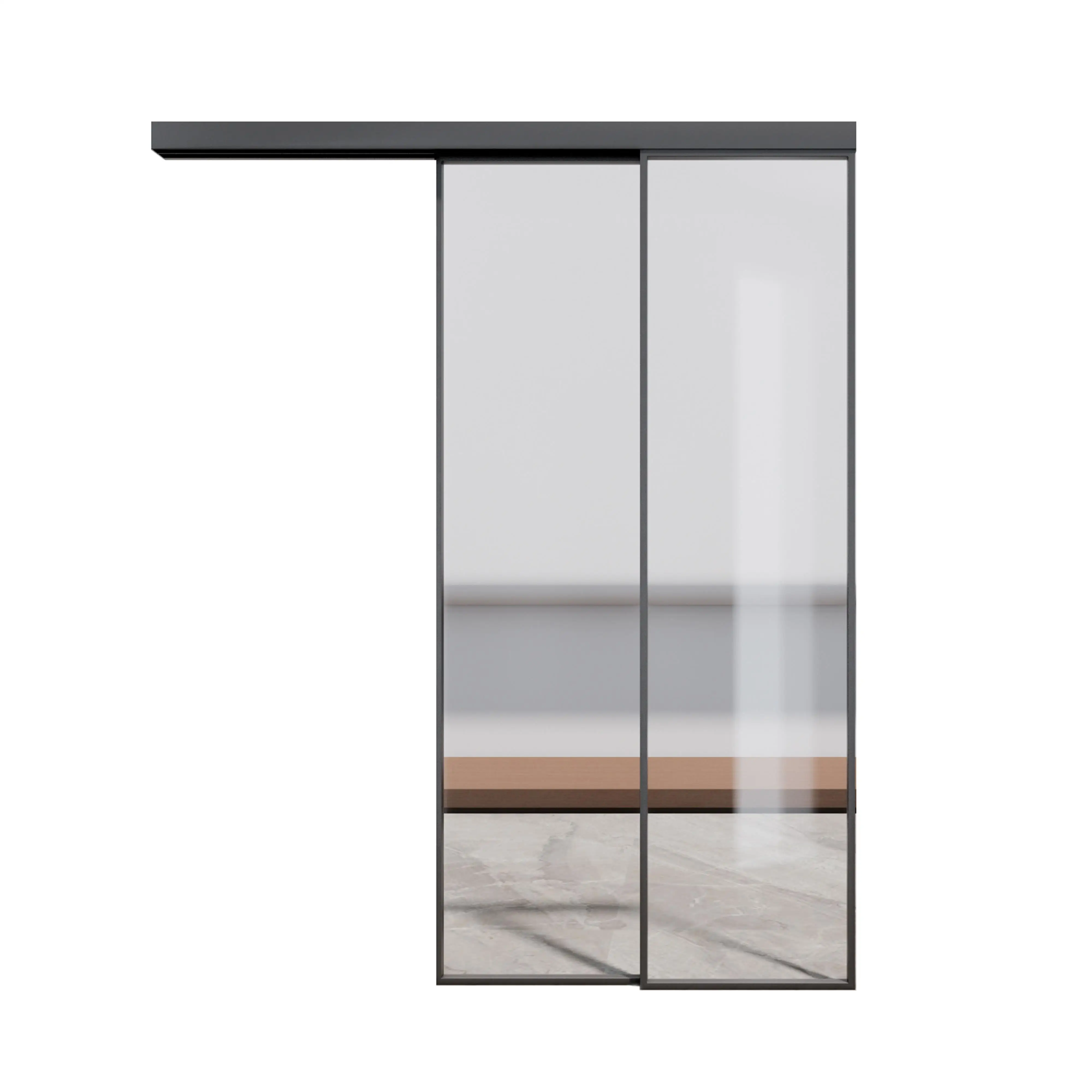 Balcony Aluminum Sliding Doors Glass Aluminum Door Entrance Folding Door Aluminium Bifold Patio With Mosquito Net For Homes