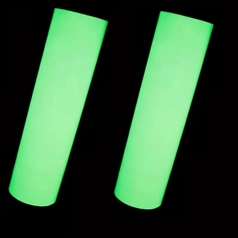 Colorful And PVC/PET  Dtf Protection Engraving Self-adhesive Glow In The Dark Vinyl Custom Design Printing Luminous Film