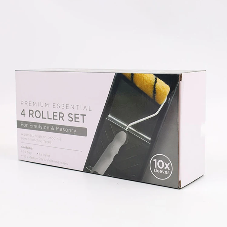 DIY Eco-Friendly Feature 4 inch mohair paint roller painting tool