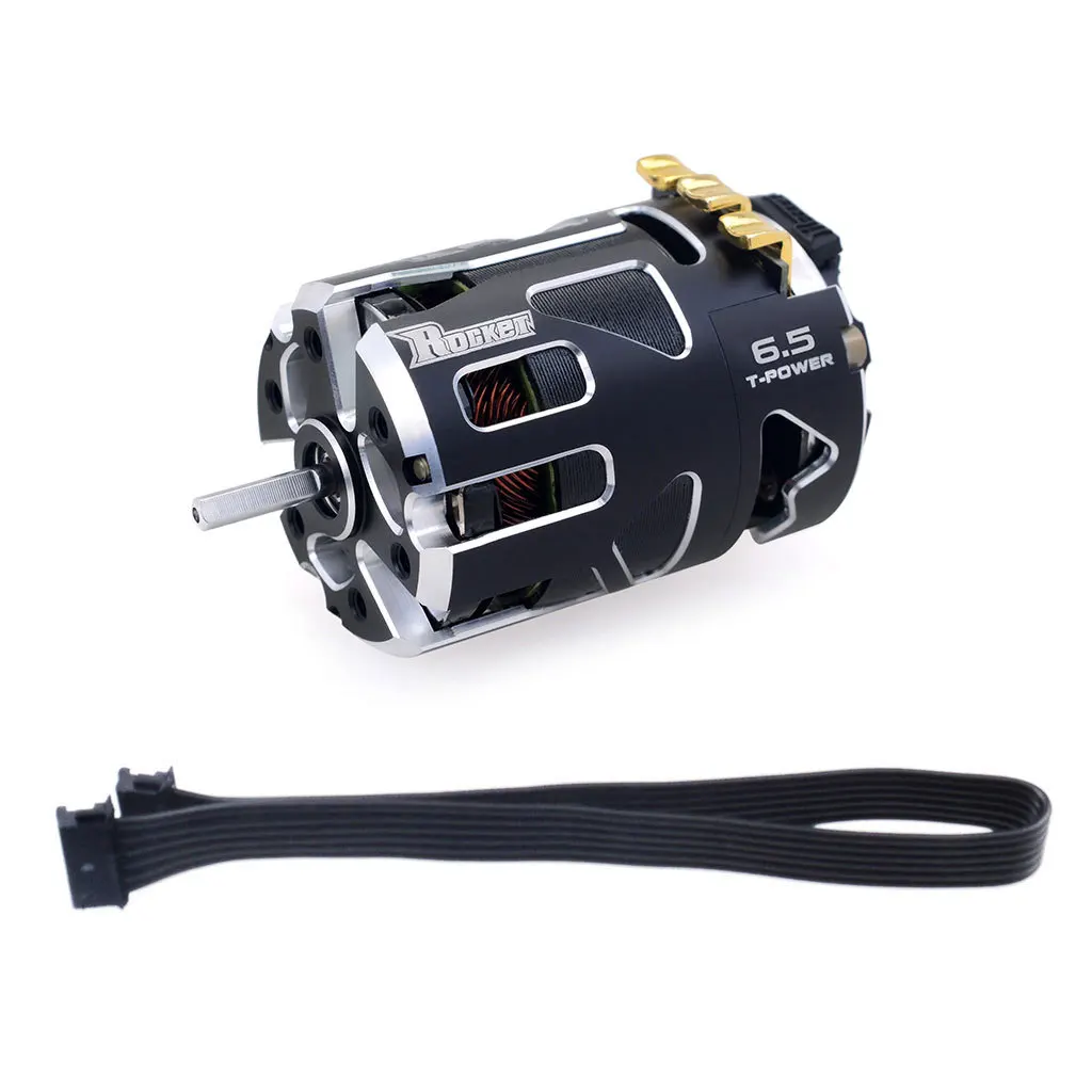 Rocket 540 V5R Brushless Sensored Motor 3.5/4.5/5.5/6.5/10.5T For 1/10 1/12 Racing RC Drift Car