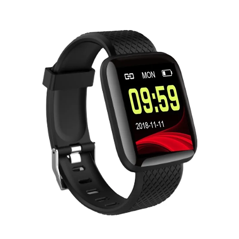 116 Plus Smart Watch Men Women KarenM D13 For Android IOS Waterproof Heart Rate Tracker Blood Pressure Oxygen Sport Smartwatch