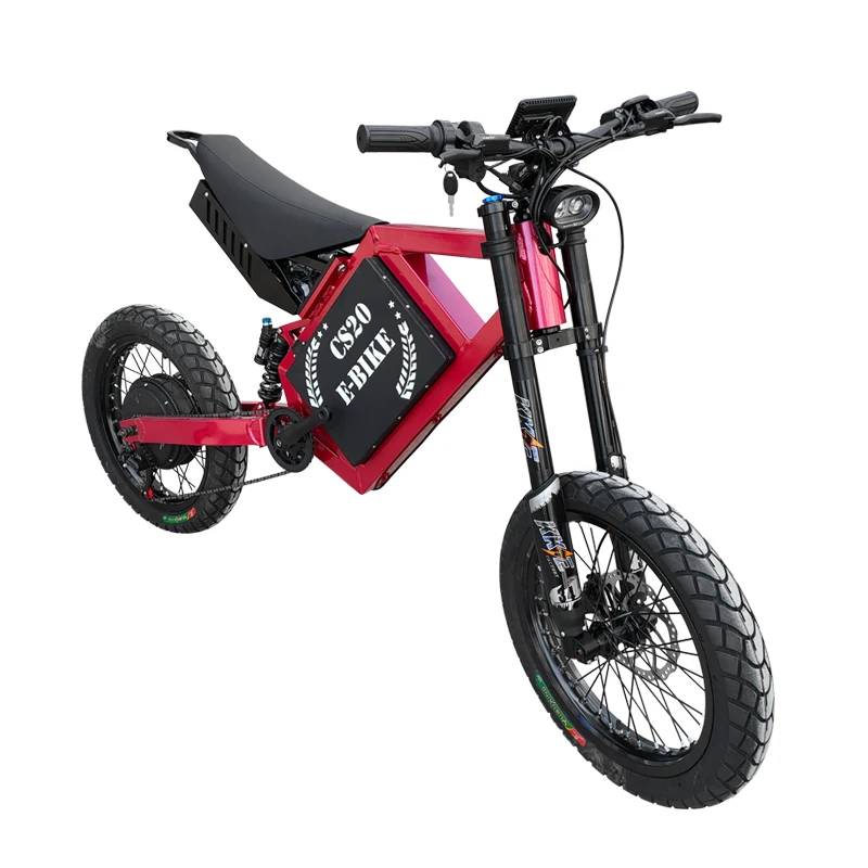 
Most Powerful Electric Bike 72V 8000 W 12000W Bomber E-bike The fastest speed 120Km/H Enduro Electric Bike 
