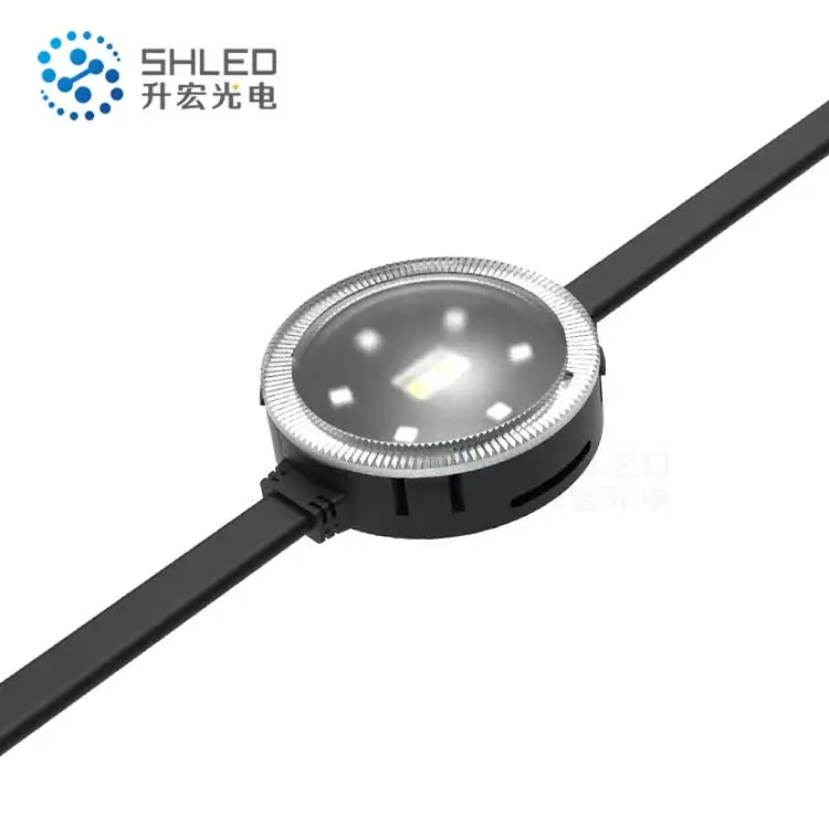  Хит продаж RGB полноцветный 5050 SMD Светодиодный точечный светильник DMX512 6 чипов светодиодный пиксельный Точечный акриловый задний знак 24 В высокая
