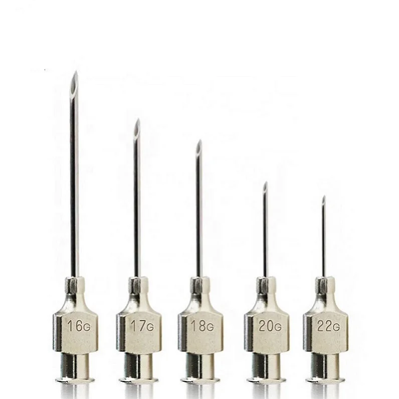 
12 PCS Stainless Steel NEEDLES 16*25 For pet Use Veterinary Syringe Needles For Fish Dog Pig cow 