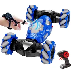 1:16 9CH 4x4 Hand Gesture Remote Control Double Sided 360 Degree Racing RC Skidding Stunt Car Toy with High Speed