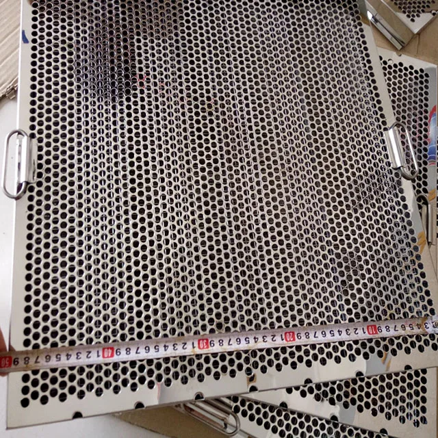 stainless steel material 50x50x3cm size commercial kitchen cooker hood grease baffle filter