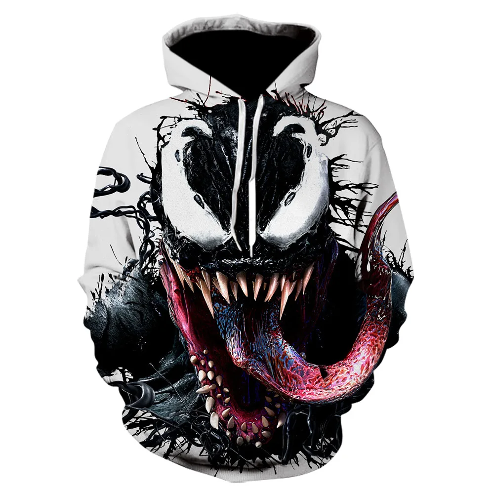2022 Hot-Sale Pretty Fashionable Venom Sweatershirt 3D Full Print Men Wear Hoodies 3d Print Hoodies For Men