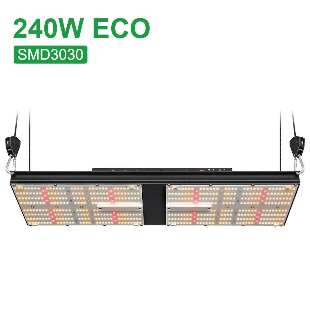  240W бизнес выбор водонепроницаемой ленты SMD 3030 3000K MIX 5000K IR красный Сеул 385nm УФ Led Lghts расти умный свет для сада