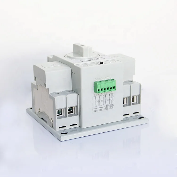 Suntree однофазный ATS 220V автоматический переключатель с мини-выключателем