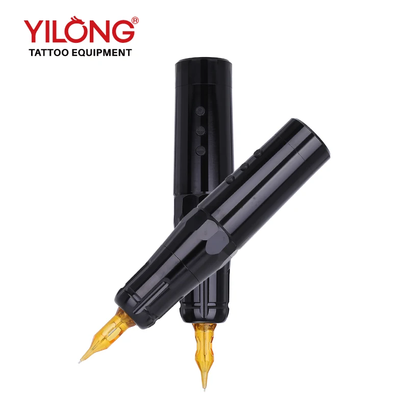 Professional S9 Rotary Tattoo Machine Wireless 4mm Stroke Pen Gun with LCD Display Flux Max Model Number PMU Tattoo Machine