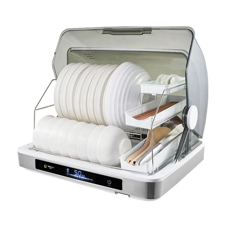 baby milk bottle teether table ware banknotes bowl dish kitchen uv drying disinfection cabinet