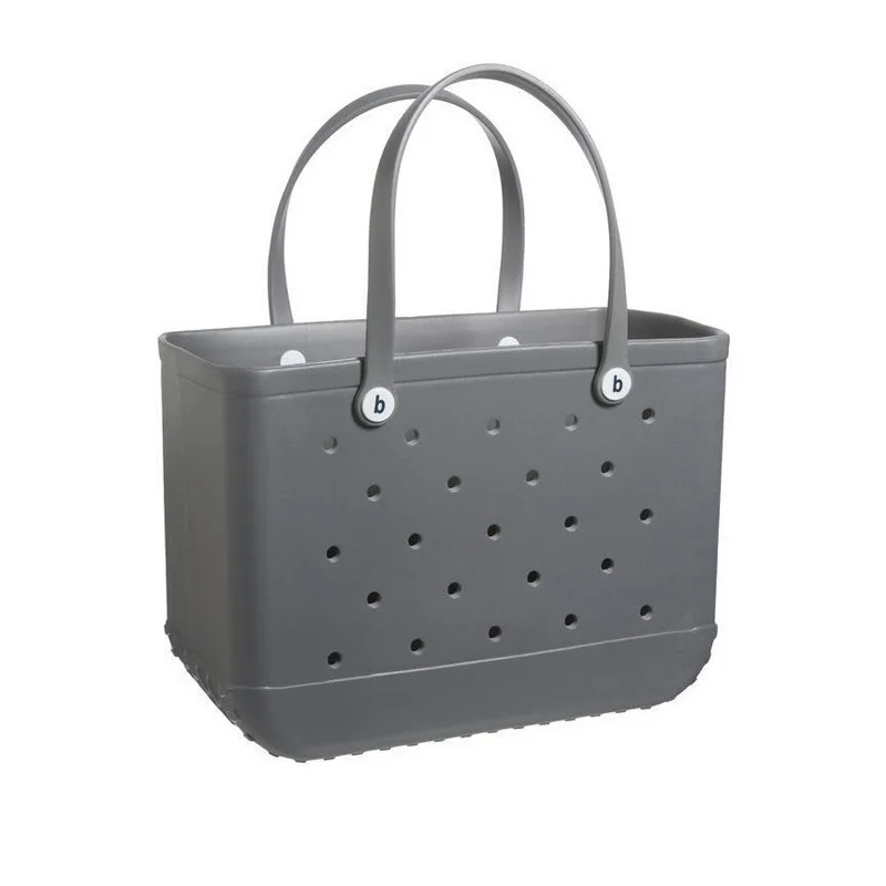 Bogg Bag Women Fashion Rubber Tote Shoulder Bag Waterproof EVA Silicone Summer Bogg Beach Bag