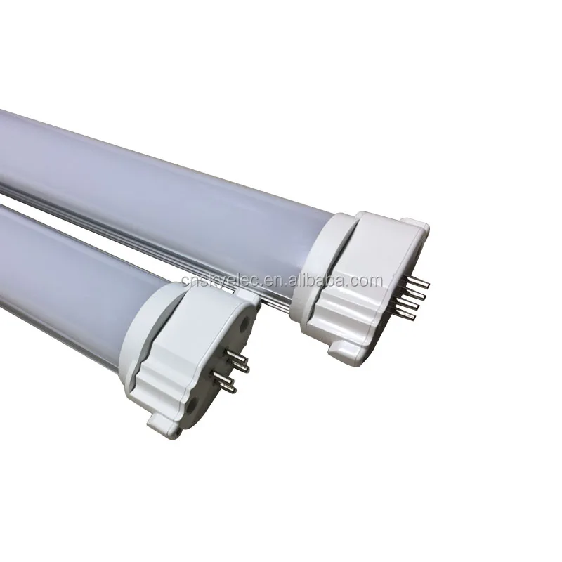 sky factory led tube 4pins gy10q 9w 225mm 85-265v dimmable 120v 230v  3000k 4000k 6000k GY10Q led tube QY10Q led lamp