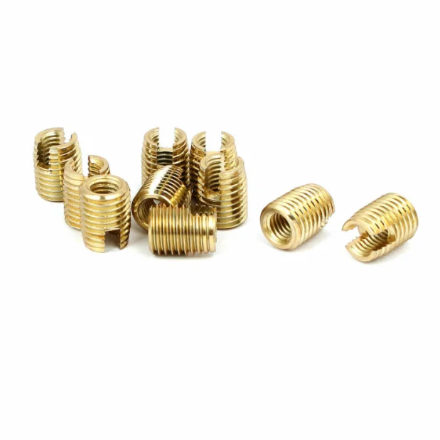 302 Threaded square Tube Inserts and M3 Brass Acme Inserts