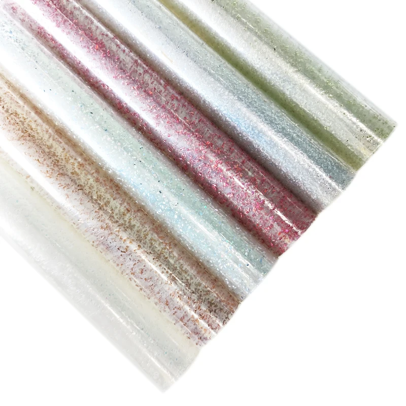 Thickness 0.5MM Broken Glass Transparent TPU for Making Shoes and Toys Bag Bow Umbrellas Film