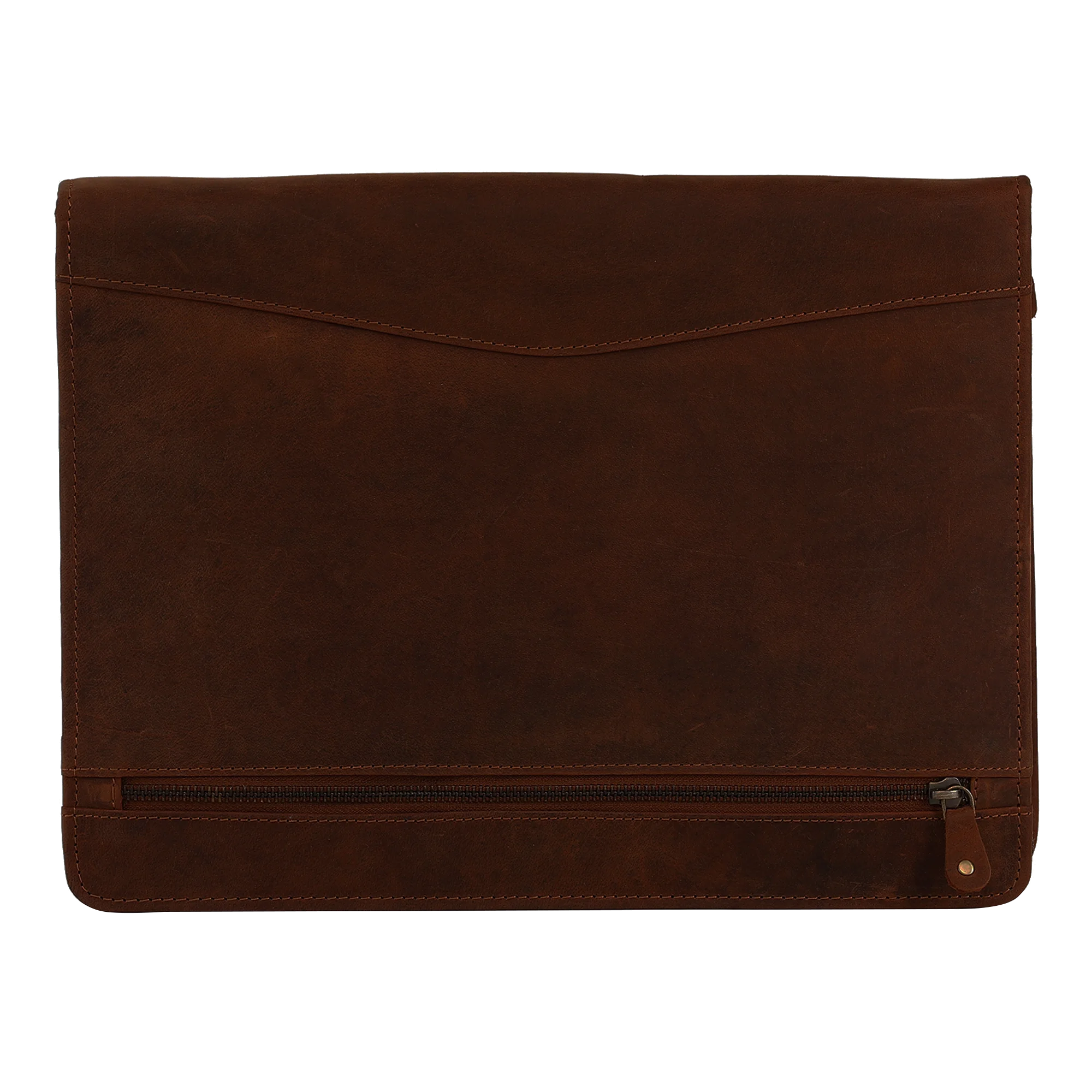 
Supreme Business Portfolio Professional Organizer Gift for Men & Women Durable Leather Padfolio Zippered Closure 