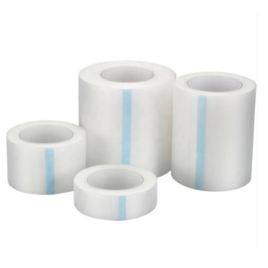 1.25cm Class I Single-adhesive Waterproof Medical Surgical Tape Transparent PE Tape With CE ISO13485