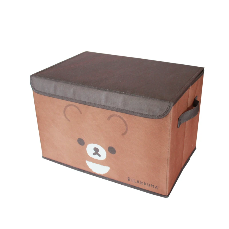 Wholesale Foldable Kids Cloth Fabric Storage Luxury Collapsible Large Toy Storage Box & Bins with Lid