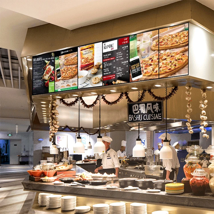 Jcvision Светодиодная панель сети HD настенный рекламы 32 дюйма Digital Signage цифров ресторана дисплея меню доски
