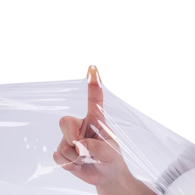 
High quality manufacturers direct sales plastic roll transparent PE transparent stretch film packaging materials 