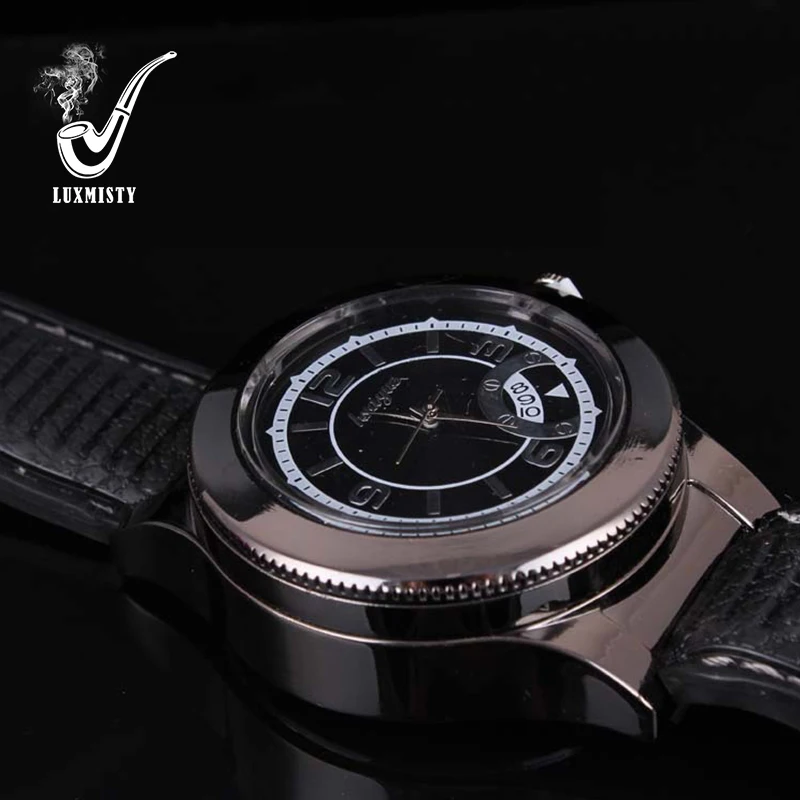 Watch charging lighter Windproof USB electronic cigarette lighter