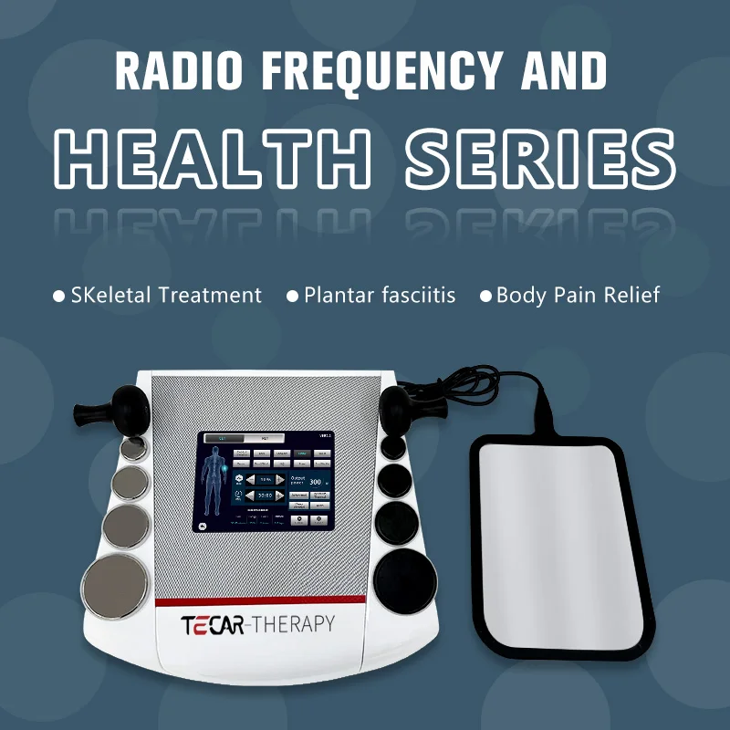 Indiba 448K Portable Smart Tecar Body Rehabilitation Diathermy Physical Therapy Capacitive and Resistive Energy Transfer Machine