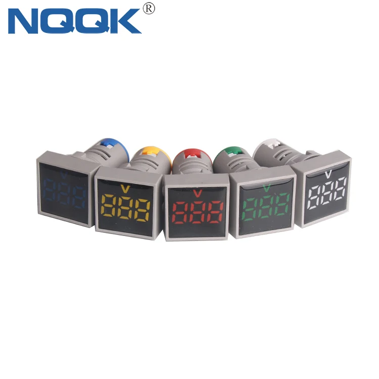 CE AD16 22mm Mini LED Indicator Lamp Digital Voltmeter Voltage Meter