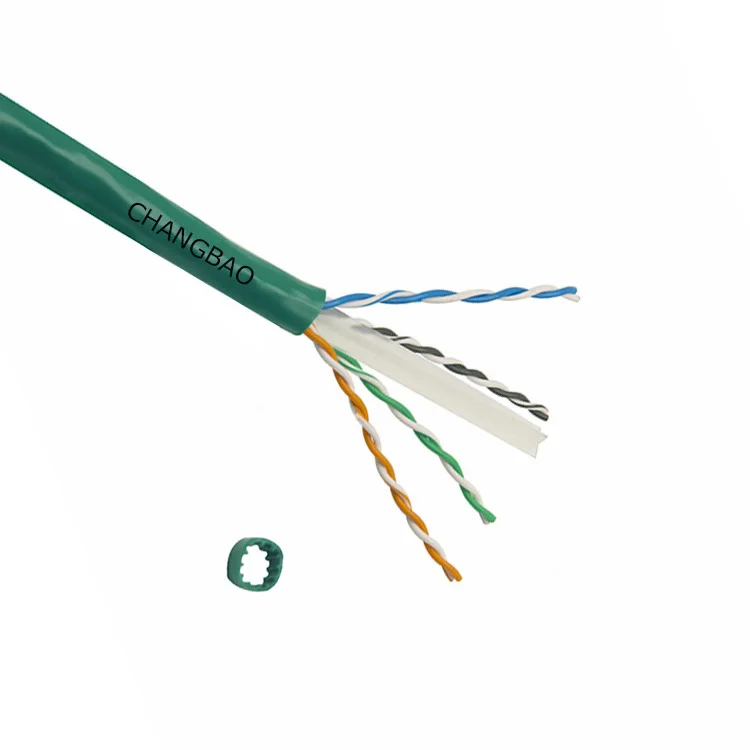 CHANGBAO пленум Номинальная cat6a UTP lan сеть ethernet кабели связи