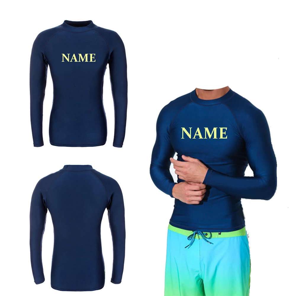 Upf 50 Sublimation Print Swimsuit Long Sleeve Quick Dry Printed Swimming Suit Bjj