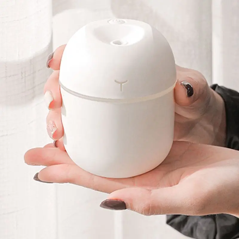 New Ideal Portable Cute Cool Mist Personal Humidifier, Usb Mini 220Ml Car Air Humidifier Purifier Perfume Spray Dispensers