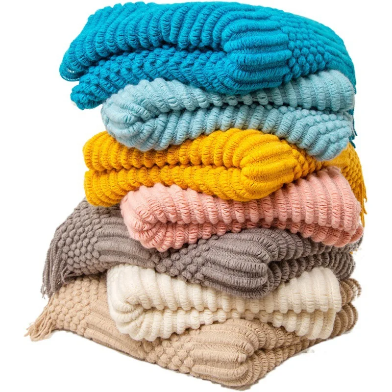 Мягкое покрывало для сна чистого цвета одеяло кондиционера экологически чистое и простое в