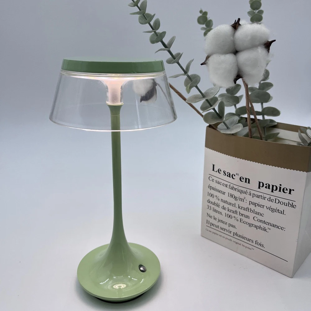 Battery operated LED Table Lamp buffet lamp for Bedroom Dining Room Home Decor Lighting