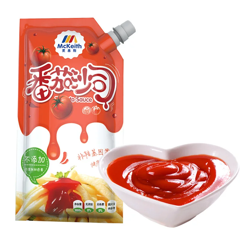 Оптовая продажа OEM 1 кг томатный готовый к употреблению соус Заводская цена высокое качество
