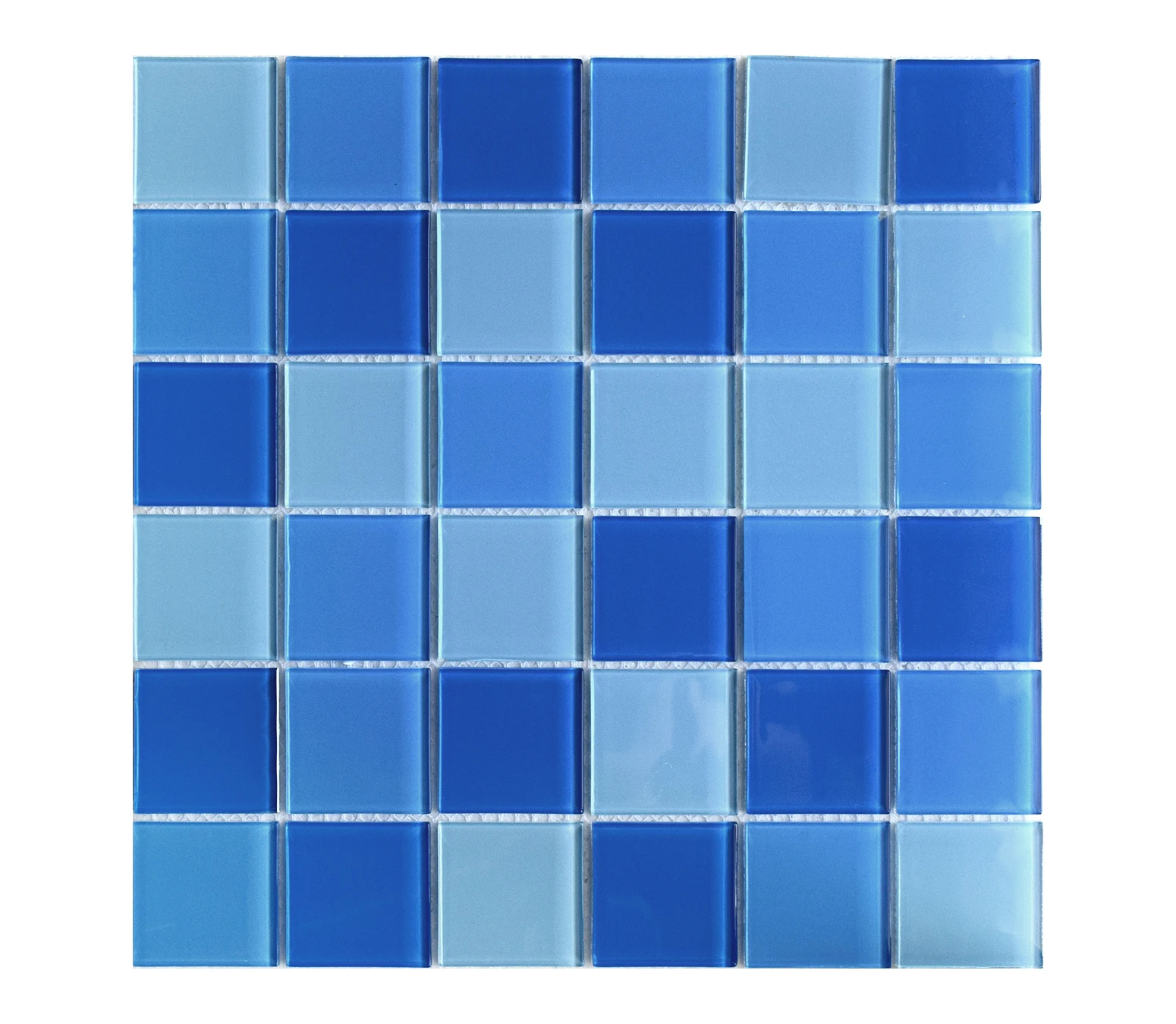 Mosaic Manufacturer Mosaico Piscina Tile Swimming Pool Blue Mosaicos De Cristal