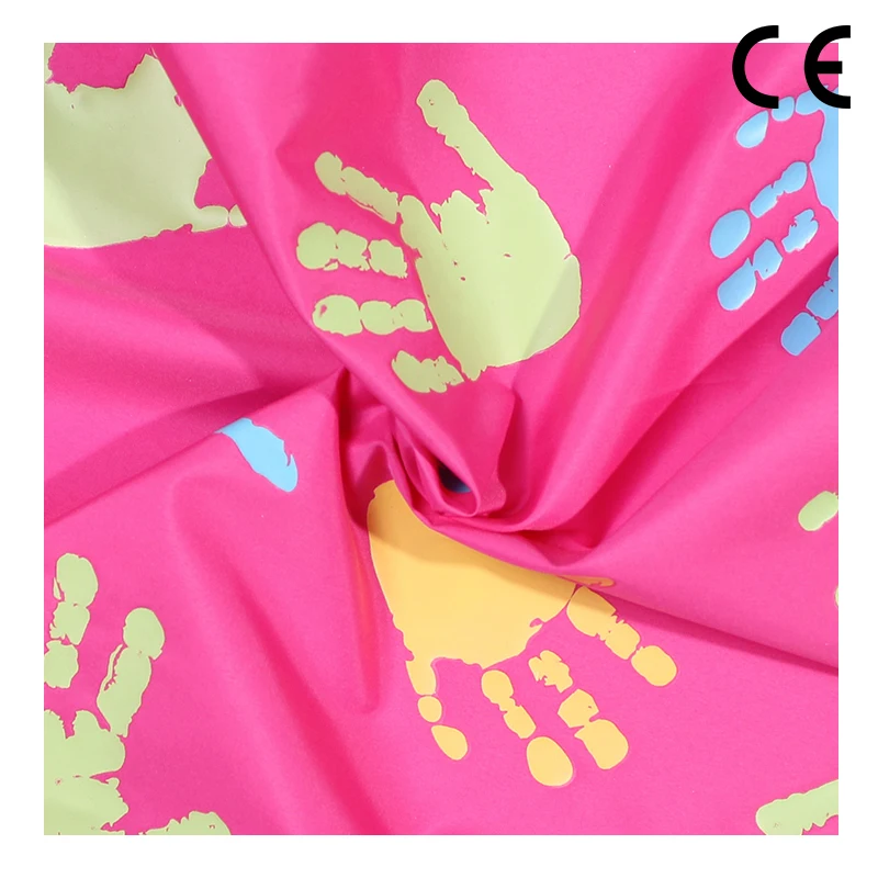 2022 напечатанная ладонью светящаяся в темноте ткань светящаяся флуоресцентная светящаяся в темноте ткань