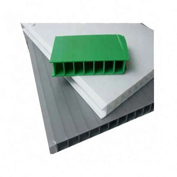 2024 new design colorful corrugated pp hollow sheet