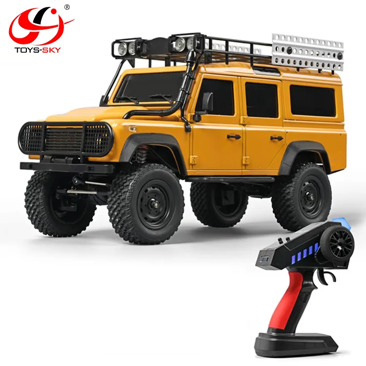 Wholesale MN-111 Mn111 1/18 Full Scale Remote Control Climbing Truck 4WD Defender RC Off-Road Rock Crawler Hobby Car RTR