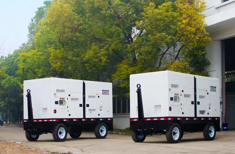  New factory sale powered by Korea Doosan engine DP086LA trailer type 200KW diesel generator