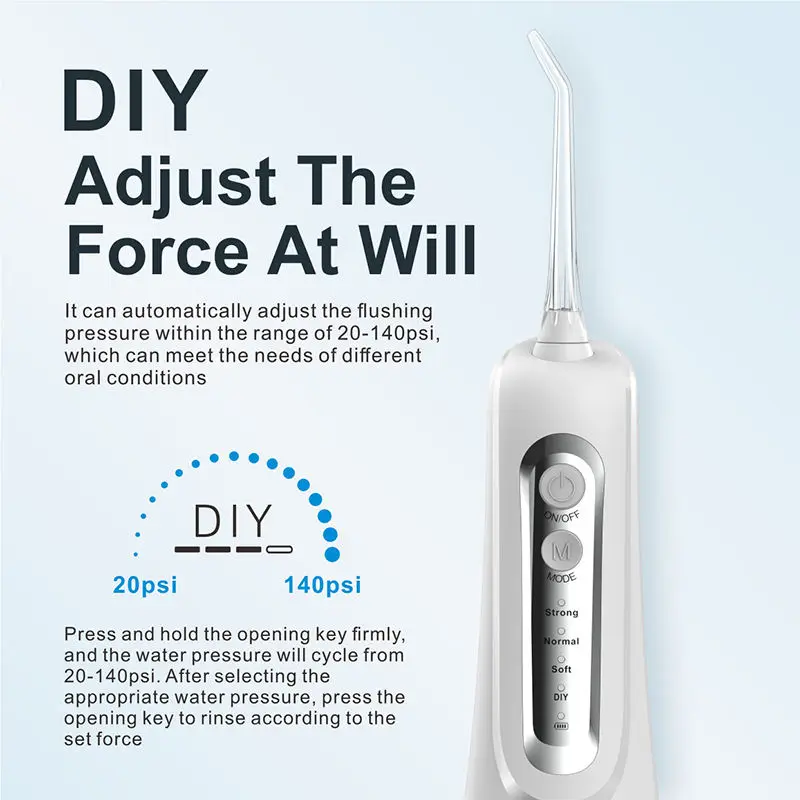Flosser Oral Irrigator Portable Teeth Cleaning Cordless Irrigation Care Electric Irrig Tank Pick: Water Dental Flossers